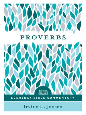 cover image of Proverbs- Everyday Bible Commentary